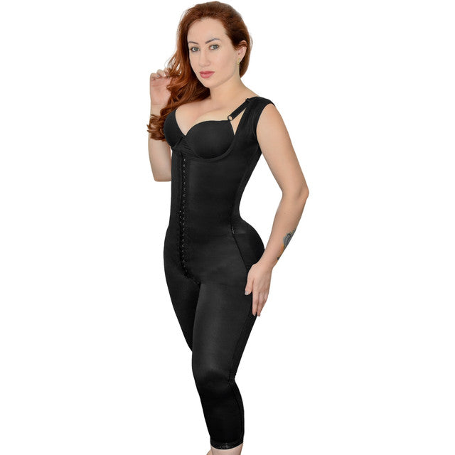 Cinta Macacão Pós Cirúrgico Com Pernas Longas