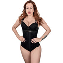 Cinta Modeladora Pós-Cirúrgica com Alças - Média Compressão e Ajuste Triplo com Colchetes