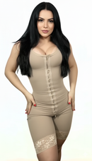 Cinta  Macacão Modeladora Alta  e Média Compressão