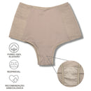 Calcinha Cintura Alta com elástico lateral