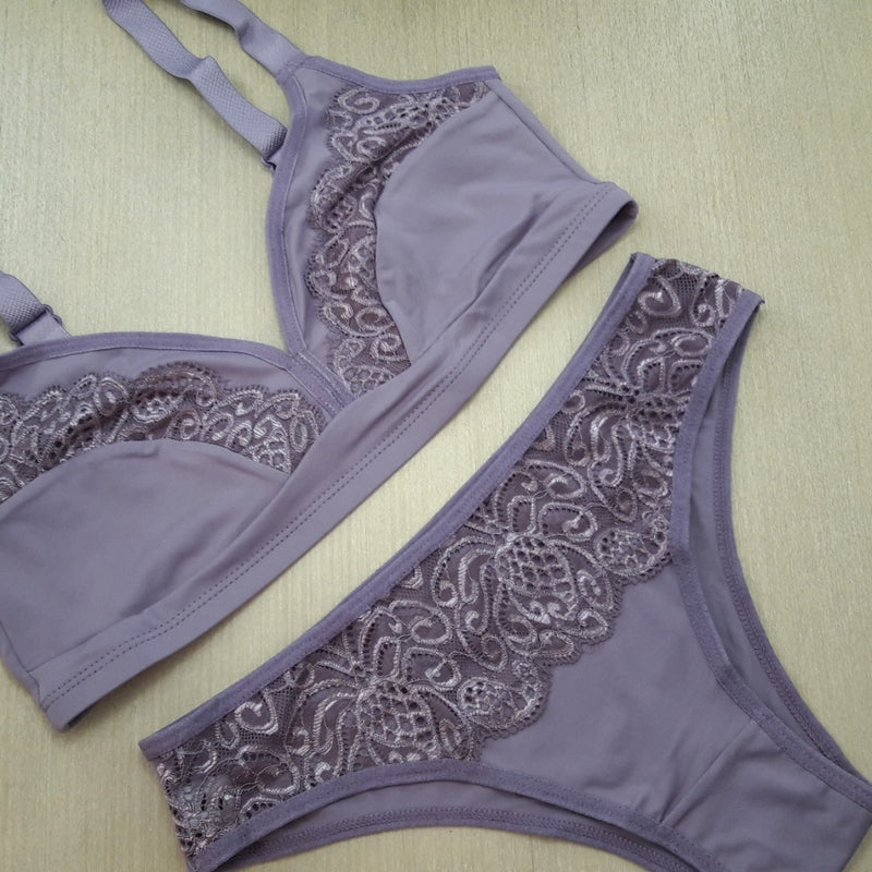 Conjunto de Lingerie sem bojo