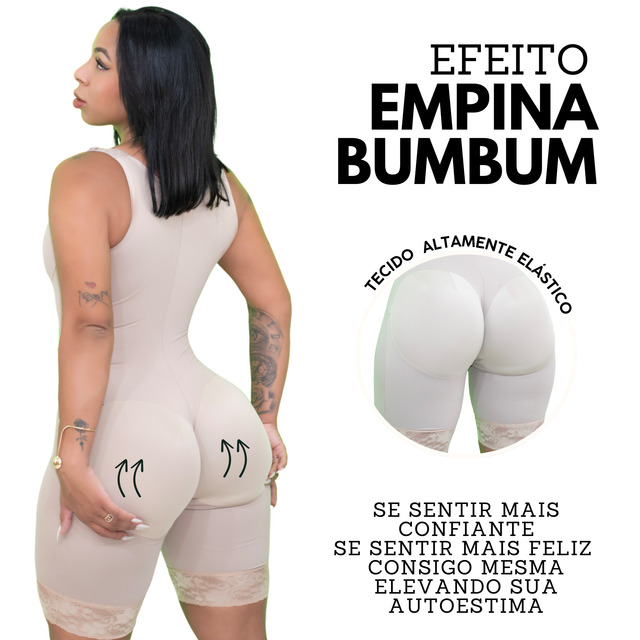 Cinta  Macacão Modeladora Alta Compressão