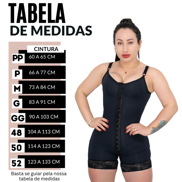 Cinta Modeladora e Pós-Cirúrgica Alta Compressão MiModele – Efeito Levanta Bumbum