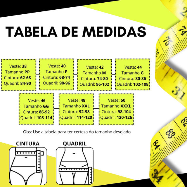 Bermuda Modeladora e Pós Cirúrgica