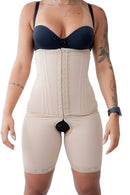 Short Cinta Modeladora com 12 Barbatanas Compressão Alta para uma Silhueta Deslumbrante