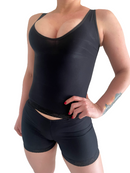Kit Segunda Pele Macia Shortinho E Regatinha Compressiva