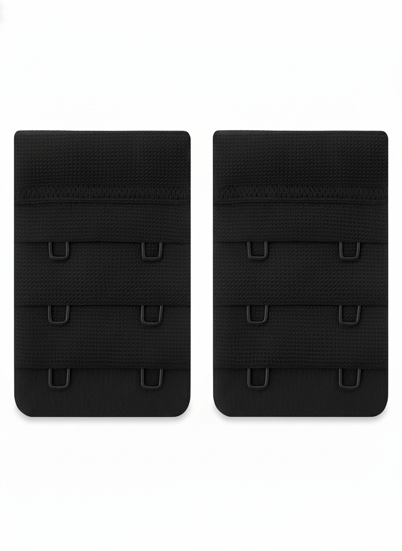 Par de Extensor de Sutiã com Dois Colchetes de Aço