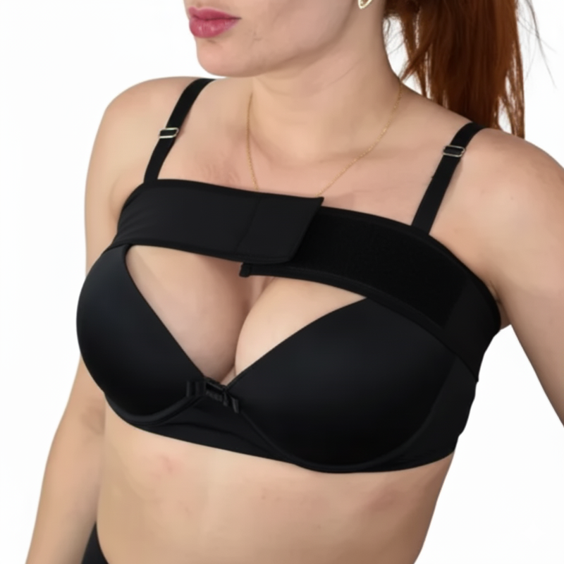 Faixa Posiciona Seios Pós Cirurgia de Silicone