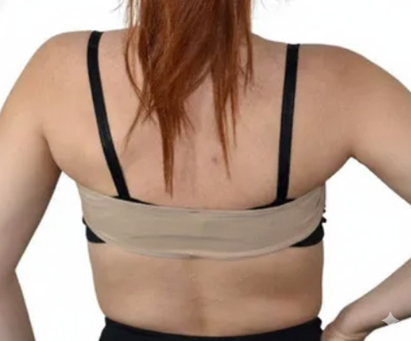 Faixa Posiciona Seios Pós Cirurgia de Silicone