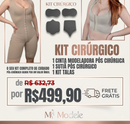 Kit Pós-Cirúrgico Completo- 1 Cinta Modeladora +1 Sutiã Pós Cirúrgico +1 kit talas