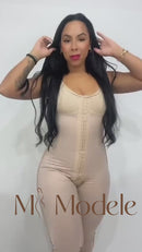 Cinta Macacão Pós Cirúrgico Com Pernas Longas